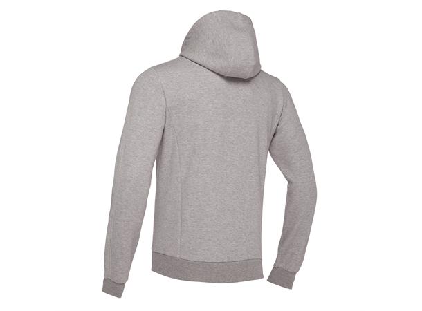 Zither Full Zip Hoody GRY M Hettejakke i myk bomullsmiks 