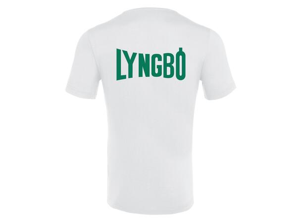 Lyngbø SK Boost Eco HVIT Bomulls T-skjorte 