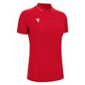 Waltz Eco Polo W RED XXL Polosskjorte til dame i Ecotekstil