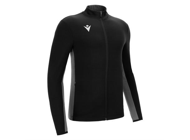 Record Full Zip 3D top BLK/ANT 3XS Teknisk Fleecejakke  - Unisex 