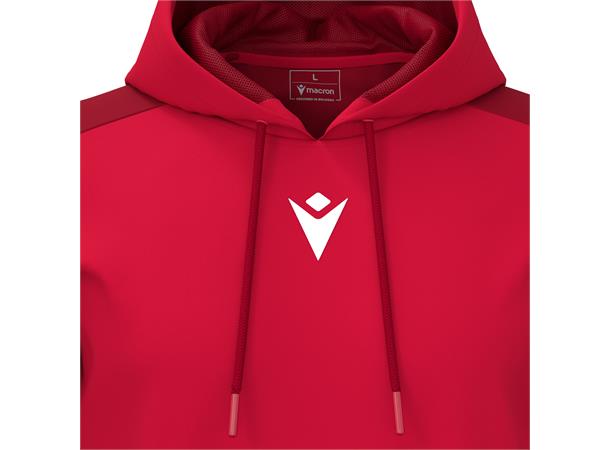 Horn Hooded Sweatshirt RED 4XL Teknisk hettegenser - Unisex 