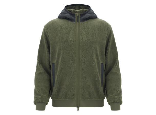 Sapporo Icon full zip teddy MGRN S Fullzip Fleecejakke - Unisex 